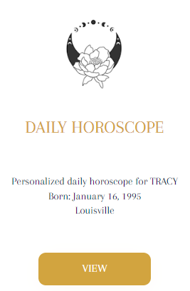 get personalized horoscopes from starra
