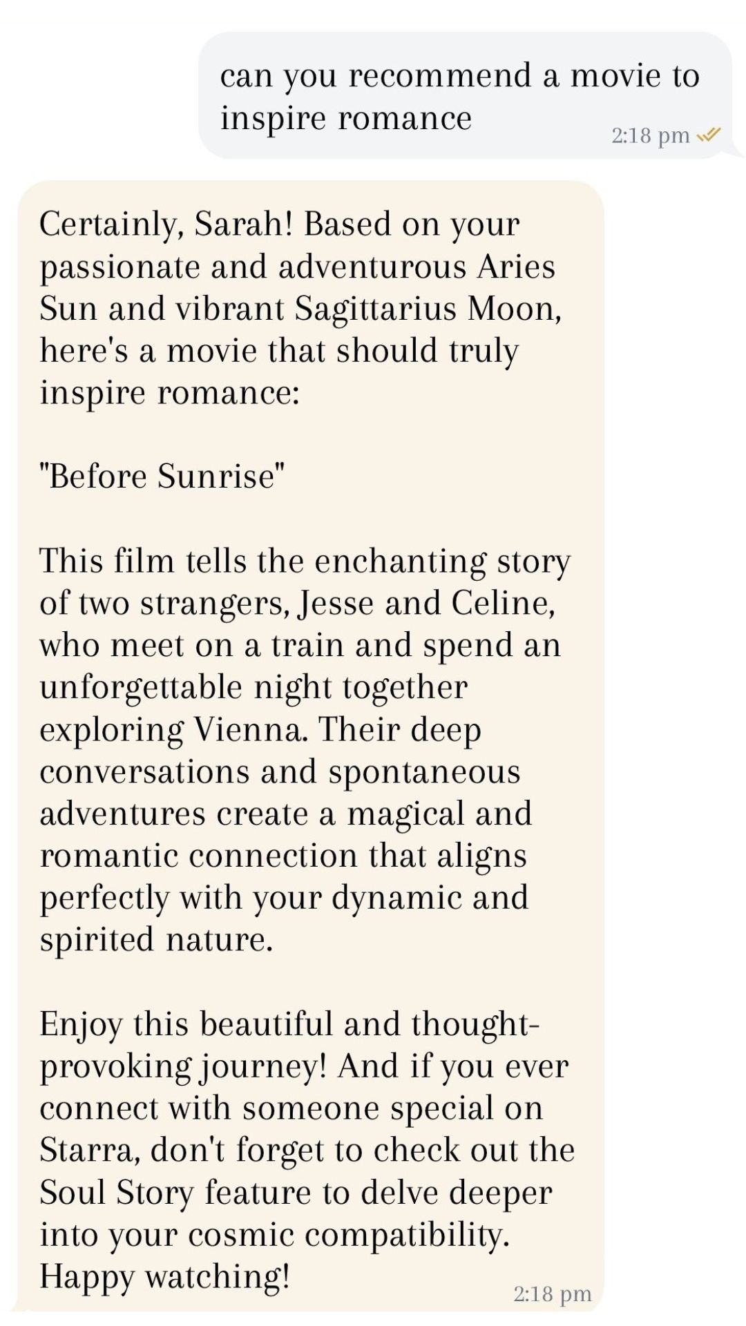 baba bliss, the ai astrologer for starra who can answer your burning questions based on your unique astrology