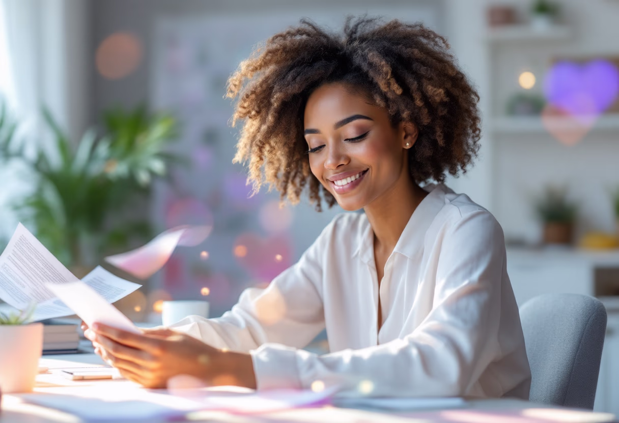 image of an individual using an astro job board for astrology guided hiring